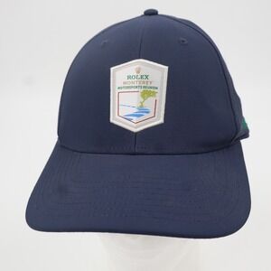Rolex Monterey Motorsports Reunion Hat Participant 2023 Navy Blue Adjustable Cap